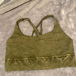 Lululemon longline energy bra